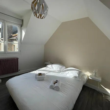 Charmante Maison Front De Et Centre Apartmán Luc-sur-Mer