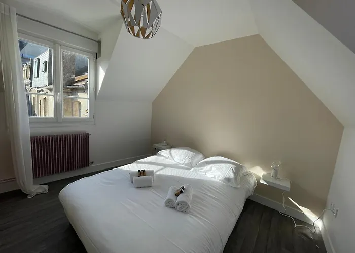 Charmante Maison Front De Et Centre Apartamento Luc-sur-Mer